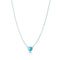 YARD TURQUOISE NECKLACE SILVER