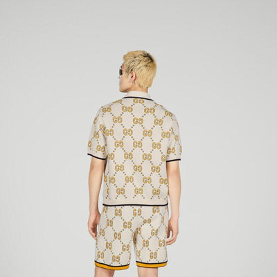 GG cotton bowling shirt - Lux Studios