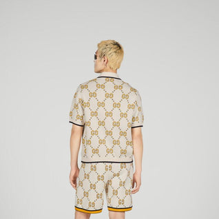 GG cotton bowling shirt
