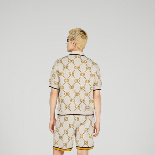 GG cotton bowling shirt - Lux Studios