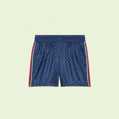 GG jacquard nylon swim shorts - Lux Studios