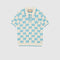 GG knit cotton piquet polo