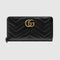 GG MARMONT ZIP AROUND WALLET