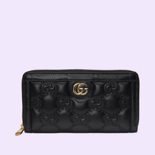 GG MATELASSÉ ZIP-AROUND WALLET