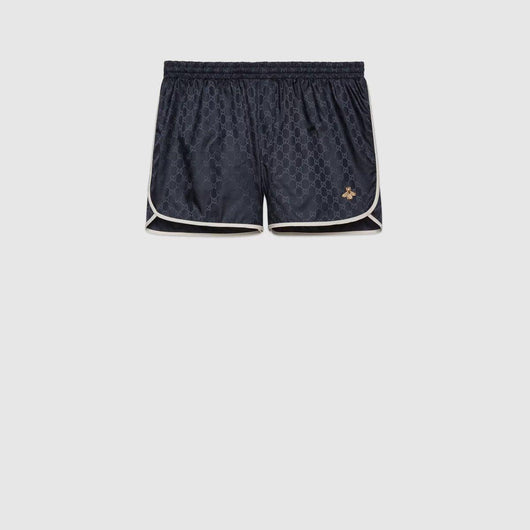 GG nylon swim short with bee - Lux Studios