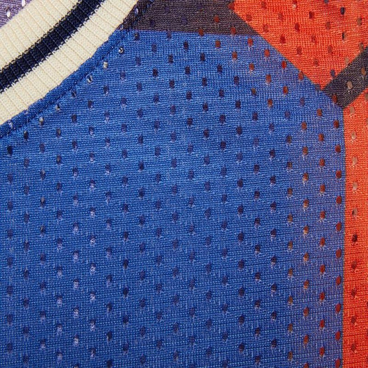 GG print mesh tank top - Lux Studios