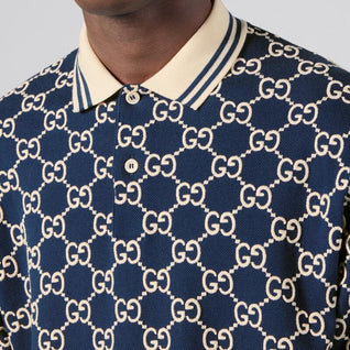 Gg Stretch Cotton Polo