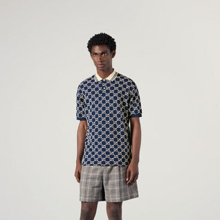 Gg Stretch Cotton Polo