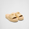 Crochet flatform slides