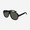 Gucci acetate pilot style with rubber temples