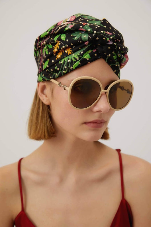 Gucci beige sunglasses with horsebit detail - Lux Studios