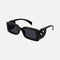 Gucci black bold rectangular sunglasses GG1325S
