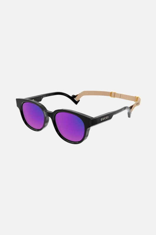 Gucci black sporty sunglasses - Lux Studios