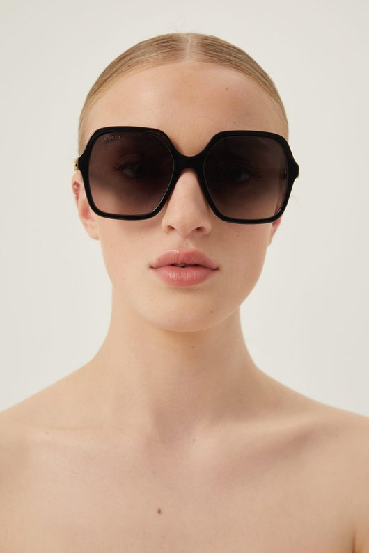 Gucci black square sunglasses - Lux Studios