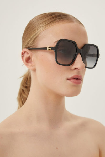 Gucci black square sunglasses - Lux Studios