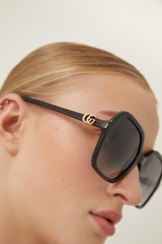 Gucci black square sunglasses - Lux Studios