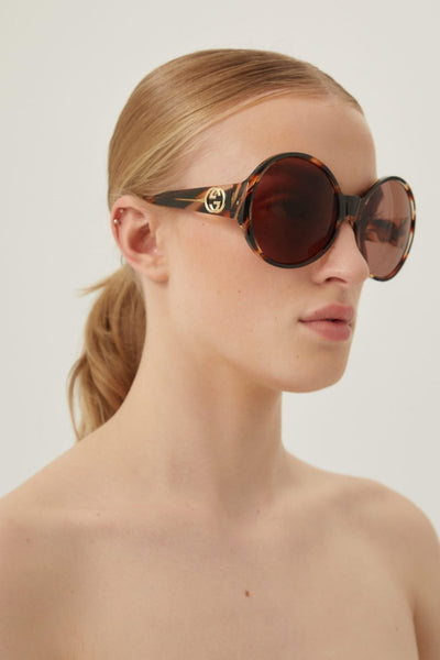 Gucci bold round shape - Lux Studios