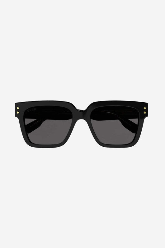 Gucci bold squared black sunglasses - Lux Studios