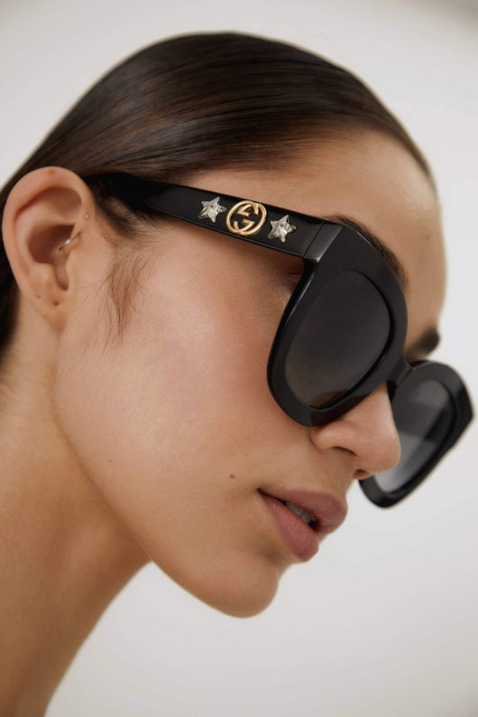 Gucci cat-eye femenine star sunglasses - Lux Studios