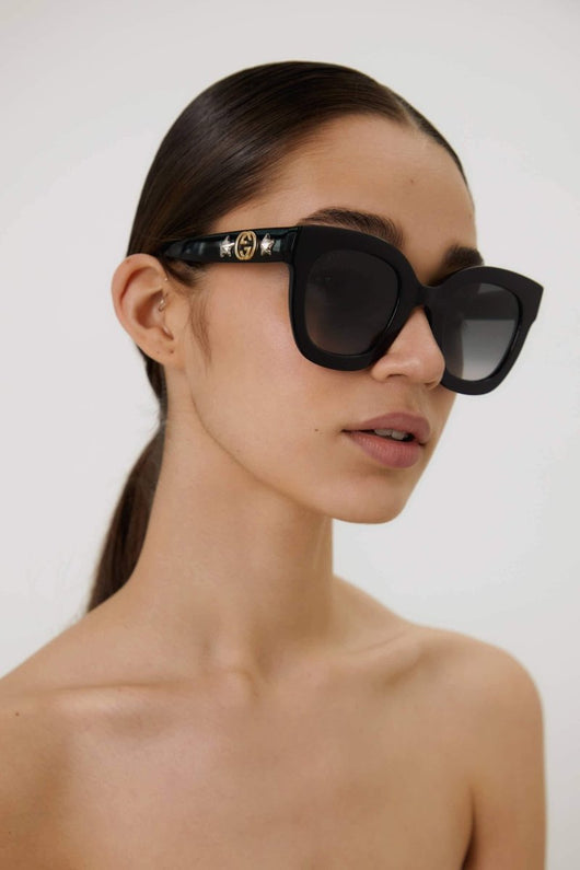 Gucci cat-eye femenine star sunglasses - Lux Studios