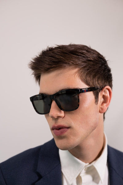 Gucci classic rectangular men sunglasses - Lux Studios