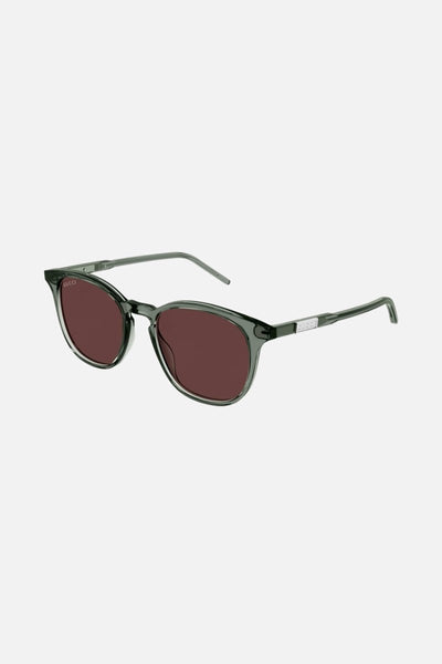 Gucci crystal green men sunglasses - Lux Studios