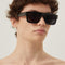 Gucci flat top rectangular sunglasses