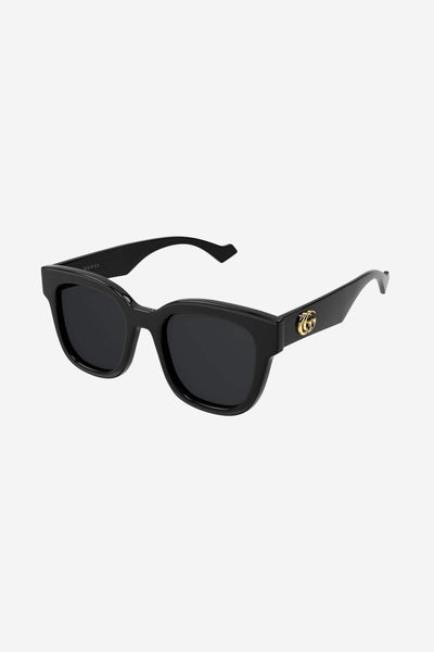 Gucci GG0998S squared femenine black sunglasses - Lux Studios