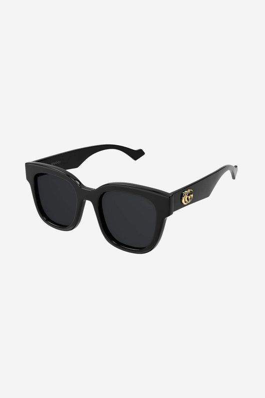 Gucci GG0998S squared femenine black sunglasses - Lux Studios