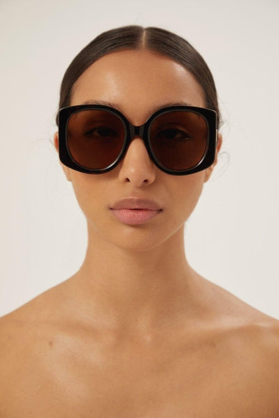 Gucci GG1257s oversized butterfly havana GG sunglasses - Lux Studios