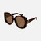 Gucci GG1257s oversized butterfly havana GG sunglasses