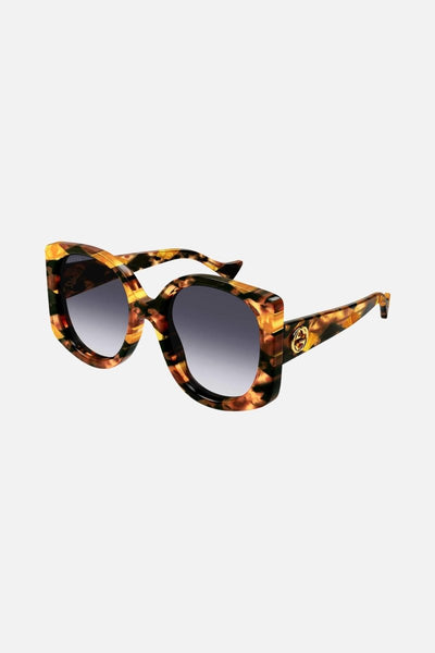Gucci GG1257s oversized butterfly multicolor GG sunglasses - Lux Studios