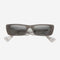 Gucci grey rectangular female sunglasses