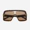 Gucci havana bold 80s inspired sunglasses
