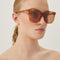Gucci havana cat-eye sunglasses