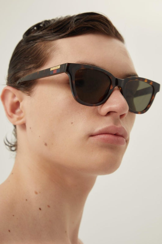 Gucci Havana rectangular shape - Lux Studios