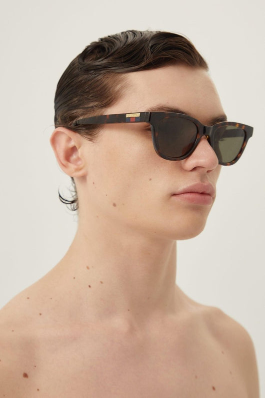 Gucci Havana rectangular shape - Lux Studios