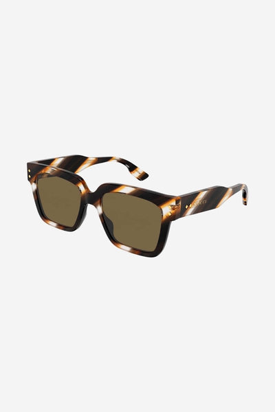 Gucci havana squared sunglasses - Lux Studios