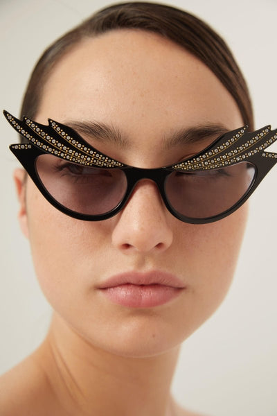 Gucci Hollywood collection sunglasses with Swarovski - Lux Studios
