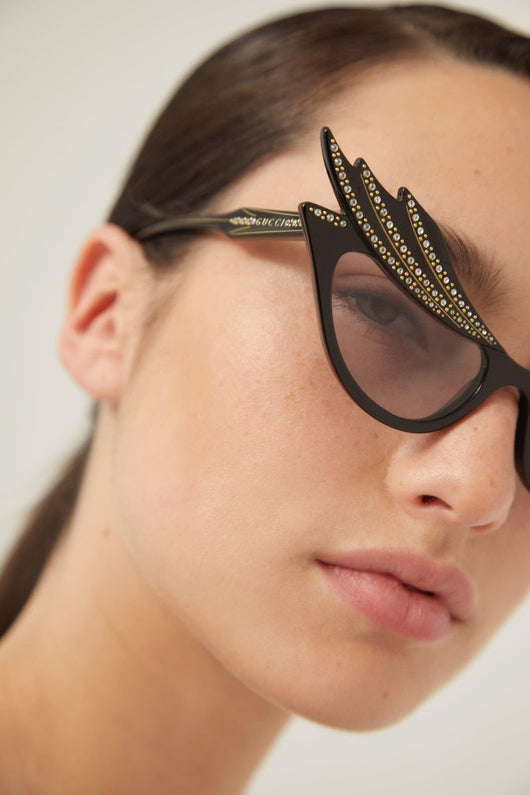 Gucci Hollywood collection sunglasses with Swarovski - Lux Studios