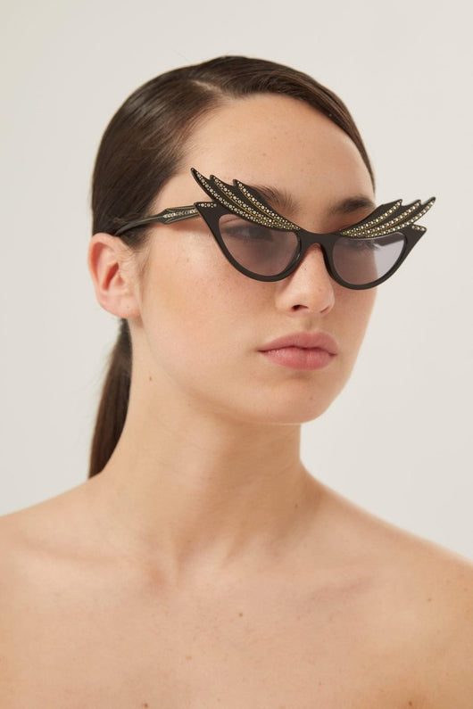 Gucci Hollywood collection sunglasses with Swarovski - Lux Studios