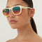Gucci ivory sporty sunglasses