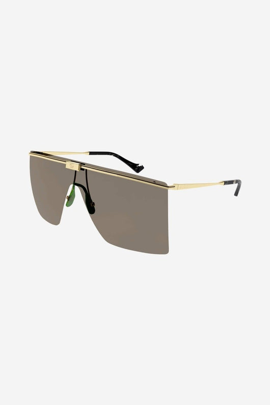 Gucci metal squared sunglasses - Lux Studios