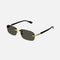 Gucci micro rimless metal sunglasses