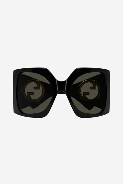 Gucci oversized black butterfly sunglasses - Lux Studios