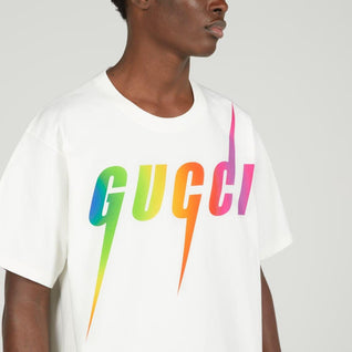 Gucci print cotton T-shirt