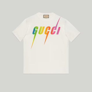 Gucci print cotton T-shirt