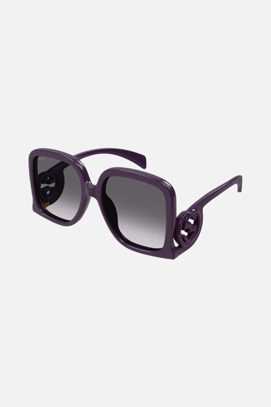 Gucci purple butterfly shape sunglasses - Lux Studios