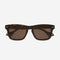 Gucci rectangular havana decor sunglasses