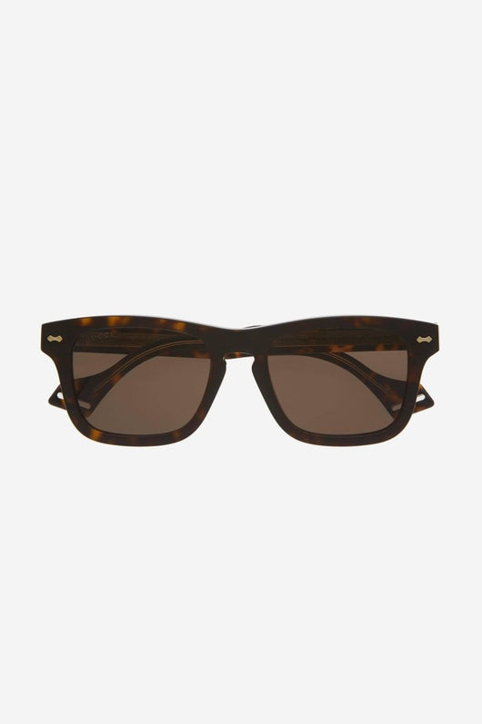 Gucci rectangular havana decor sunglasses - Lux Studios